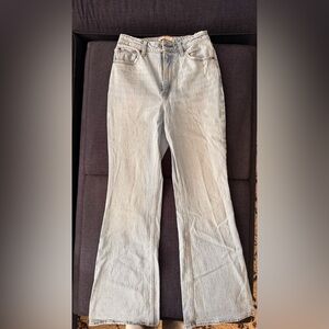 Abercrombie & Fitch Light Blue High Rise Vintage Flare Jeans
